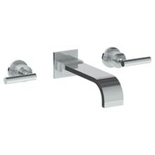 Watermark 27-5-CL14-WH - Wall Mounted 3 Hole Bath Set