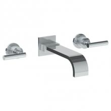 Watermark 27-5-CL14-SBZ - Wall Mounted 3 Hole Bath Set