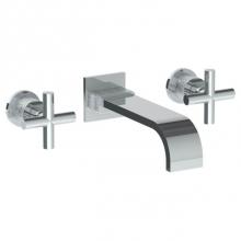 Watermark 27-5-CL15-SBZ - Wall Mounted 3 Hole Bath Set