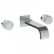 Watermark 27-5-CL16-SBZ - Wall Mounted 3 Hole Bath Set