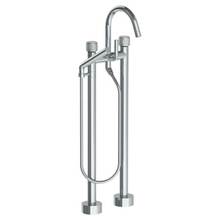 Watermark 27-8.3-CL16-GP - Floor Standing Bath Set with Slim Hand Shower