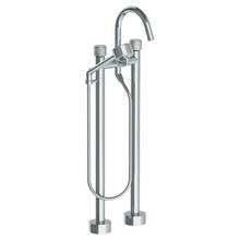 Watermark 27-8.3V-CL16-WH - Floor Standing Bath Set with Volume Hand Shower