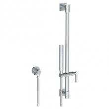 Watermark 27-HSPB1-CL14-PC - Positioning Bar Shower Kit with Slim Hand Shower and 69'' Hose