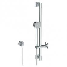 Watermark 27-HSPB2-CL15-PC - Positioning Bar Shower Kit with Volume Hand Shower and 69'' Hose