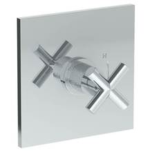 Watermark 27-P80-CL15-WH - Wall Mounted Pressure Balance Shower Trim, 7''