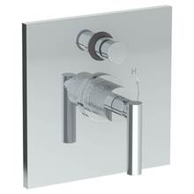 Watermark 27-P90-CL14-WH - Wall Mounted Pressure Balance Shower Trim with Diverter, 7''