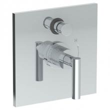 Watermark 27-P90-CL14-PN - Wall Mounted Pressure Balance Shower Trim with Diverter, 7''