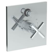 Watermark 27-P90-CL15-GP - Wall Mounted Pressure Balance Shower Trim with Diverter, 7''