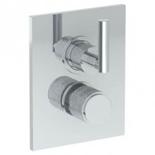 Watermark 27-T20-CL14-PC - Wall Mounted Thermostatic Shower Trim with built-in control, 6 1/4'' X 8''