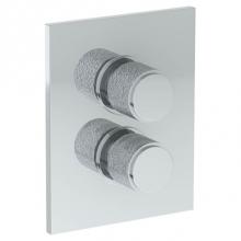 Watermark 27-T20-CL16-PC - Wall Mounted Thermostatic Shower Trim with built-in control, 6 1/4'' X 8''