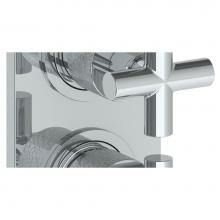 Watermark 27-T25-CL15-PC - Wall Mounted Mini Thermostatic Shower Trim with built-in control, 3 1/2'' X 8'&apos