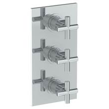 Watermark 27-T30-CL15-GP - Wall Mounted Thermostatic Shower Trim with 2 built-in controls, 6 1/4'' x 12''