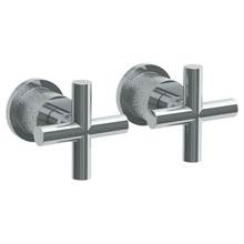 Watermark 27-WTR2-CL15-WH - Wall Mounted 2-Valve Shower Trim