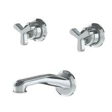 Watermark 29-5-TR15-GP - Wall Mounted 3 Hole Bath Set