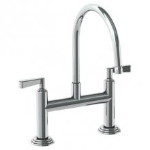 Watermark 29-7.5-TR14-PC - Deck Mounted Bridge Kitchen Faucet