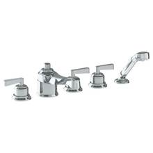 Watermark 29-8.1-TR14-WH - Deck Mounted 5 Hole Bath Set