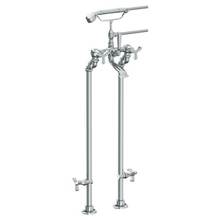 Watermark 29-8.3STP-TR15-WH - Floor Standing Bath Set with Hand Shower