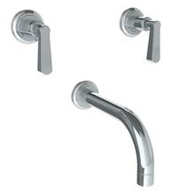 Watermark 30-5-TR24-GP - Wall Mounted 3 Hole Bath Set