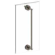 Watermark 31-0.1A-SDP-SBZ - Brooklyn 24'' Shower Door Pull  With Knob / Glass Mount Towel Bar with Hook