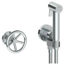 Watermark 31-4.4-BK-GP - Wall Mounted Bidet Spray Set & Progressive Mixer with 49'' Hose