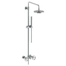 Watermark 31-6.1HS-BK-WH - Wall Mounted Exposed Shower with Hand Shower