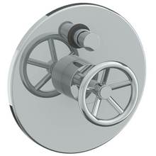 Watermark 31-P90-BK-GP - Wall Mounted Pressure Balance Shower Trim with Diverter, 7'' dia.