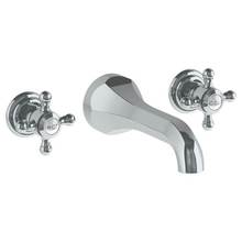 Watermark 312-5-V-WH - Wall Mounted 3 Hole Bath Set