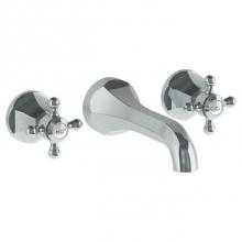 Watermark 312-5-X-SBZ - Wall Mounted 3 Hole Bath Set