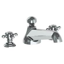 Watermark 312-8-V-GP - Deck Mounted 3 Hole Bath Set