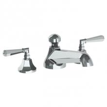 Watermark 312-8-Y-SBZ - Deck Mounted 3 Hole Bath Set