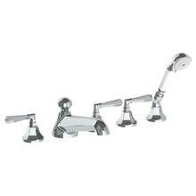 Watermark 312-8.1-Y-WH - Deck Mounted 5 Hole Bath Set