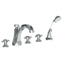 Watermark 312-8.205.1-V-WH - Deck Mounted 5 Hole Extended Bath Set