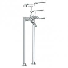 Watermark 312-8.3-Y-SBZ - Floor Standing Bath Set with Hand Shower