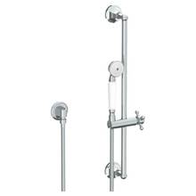 Watermark 312-HSPB1-V-WH - Positioning Bar Shower Kit with Hand Shower and 69'' Hose