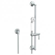 Watermark 312-HSPB1-Y2-SBZ - Positioning Bar Shower Kit with Hand Shower and 69'' Hose