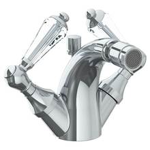 Watermark 313-4.1-SW-WH - Deck Mounted Monoblock Bidet Mixer