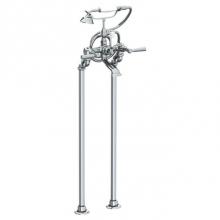 Watermark 313-8.3-WW-WH - Floor Standing Bath Set with Hand Shower