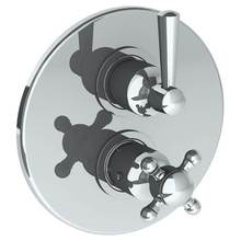 Watermark 313-T20-Y2-WH - Wall Mounted Thermostatic Shower Trim with built-in control, 7 1/2''