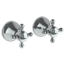 Watermark 313-WTR2-AX-WH - Wall Mounted 2-Valve Shower Trim