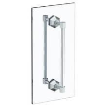 Watermark 314-0.1A-DDP-WH - Beverly 24” double shower door pull/ glass mount towel bar