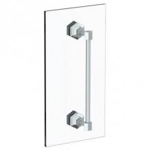 Watermark 314-0.1-GDP-PC - Beverly 24 shower door pull/ glass mount towel bar