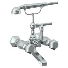 Watermark 314-5.2-T6-GP - Wall Mounted Exposed Bath Set with Hand Shower