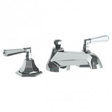 Watermark 314-8-YY-SBZ - Deck Mounted 3 Hole Bath Set