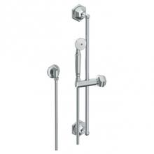 Watermark 314-HSPB1-T6-SBZ - Positioning Bar Shower Kit with Hand Shower and 69'' Hose