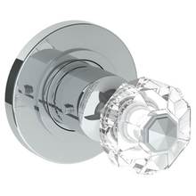 Watermark 314-T15-CRY5-GP - Wall Mounted Mini Thermostatic Shower Trim, 3 1/2'' dia.