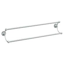 Watermark 321-0.2B-WH - Wall Mounted Double Towel Bar, 30''