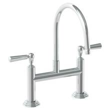 Watermark 321-7.52-S1A-PC - Deck Mounted Bridge Kitchen Faucet