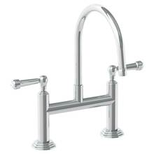 Watermark 321-7.52-S2-PC - Deck Mounted Bridge Kitchen Faucet