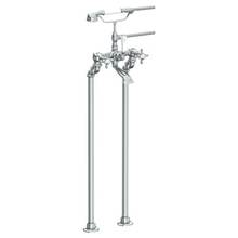 Watermark 321-8.3-V-GP - Floor Standing Bath Set with Hand Shower