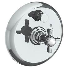 Watermark 321-P90-S1-GP - Wall Mounted Pressure Balance Shower Trim with Diverter, 7'' dia.